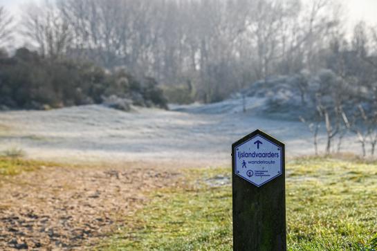 Bewegwijzering IJslandvaardersroute